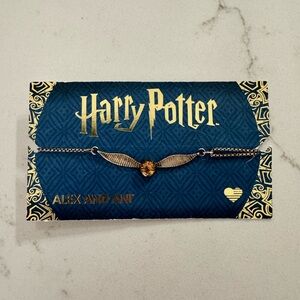 Alex and Ani Golden Snitch Pull Chain Bracelet - 925 Silver